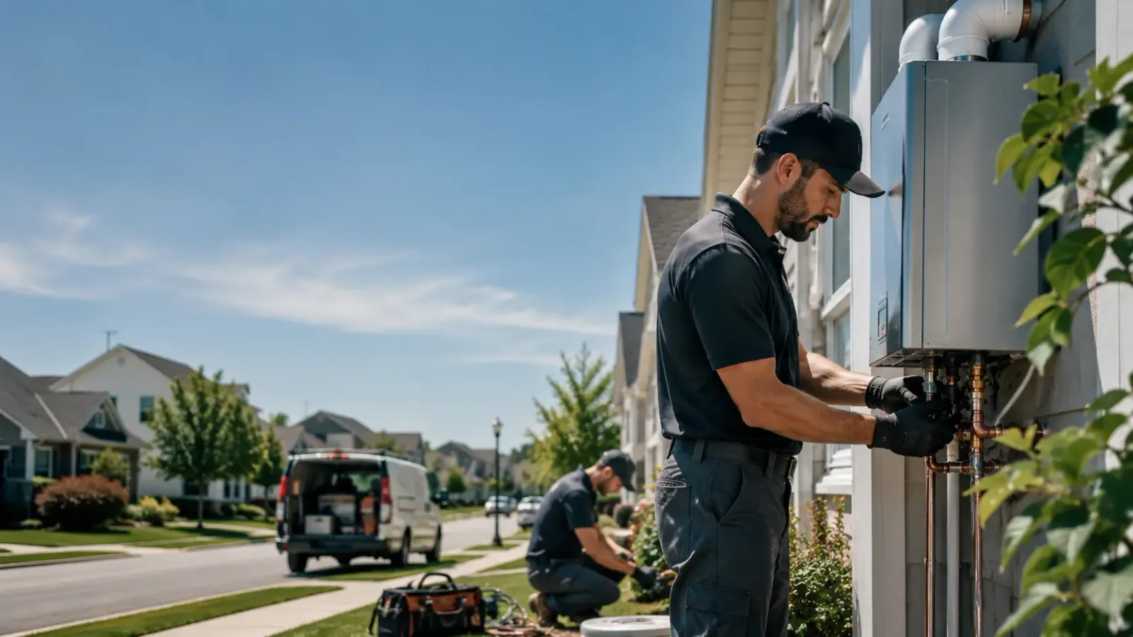 Tankless Water Heater Installation in Trappe, MD